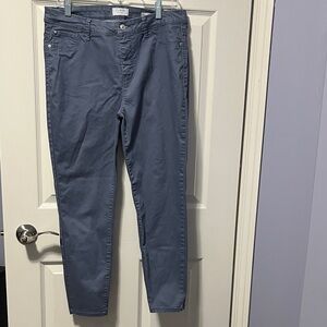 Women's Minimalist Jeggings Periwinkle Blue Jeans Curve Appeal Size 10-14